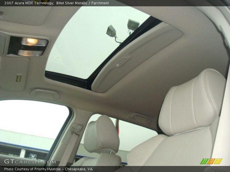 Billet Silver Metallic / Parchment 2007 Acura MDX Technology