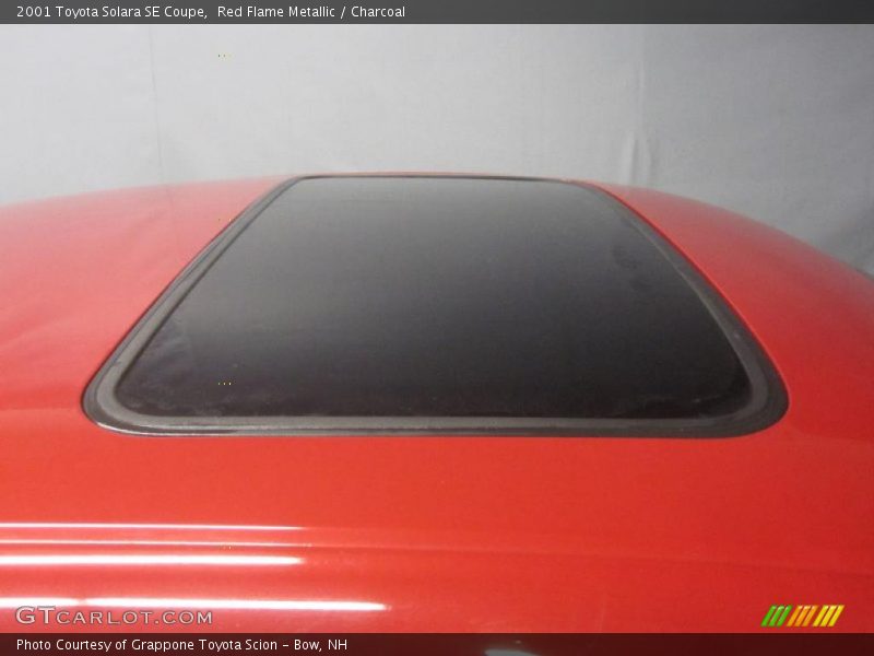 Red Flame Metallic / Charcoal 2001 Toyota Solara SE Coupe