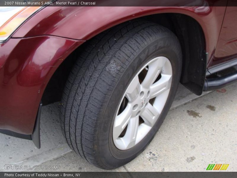 Merlot Pearl / Charcoal 2007 Nissan Murano S AWD