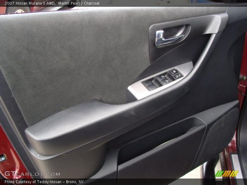 Merlot Pearl / Charcoal 2007 Nissan Murano S AWD