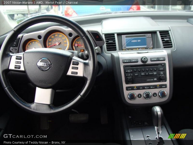 Merlot Pearl / Charcoal 2007 Nissan Murano S AWD