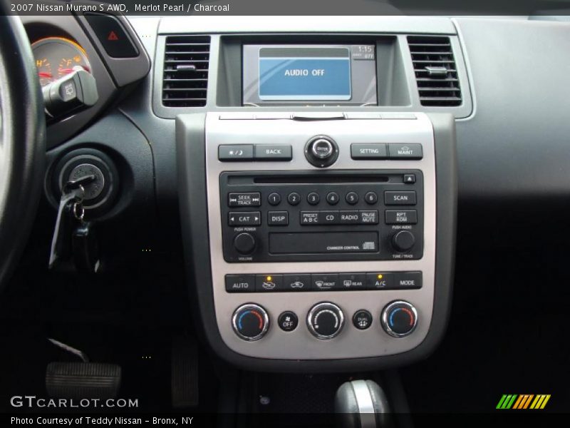 Merlot Pearl / Charcoal 2007 Nissan Murano S AWD