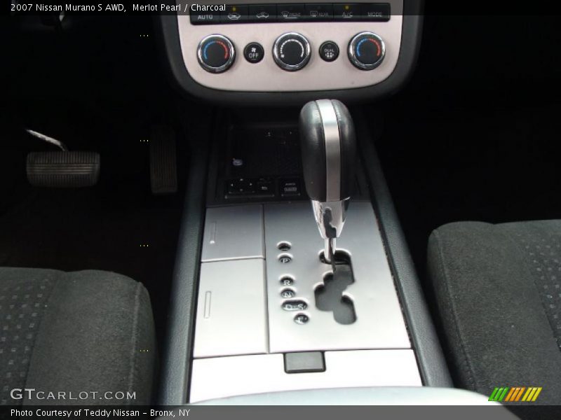 Merlot Pearl / Charcoal 2007 Nissan Murano S AWD