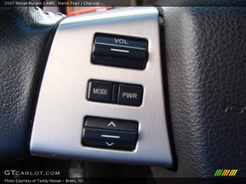 Merlot Pearl / Charcoal 2007 Nissan Murano S AWD