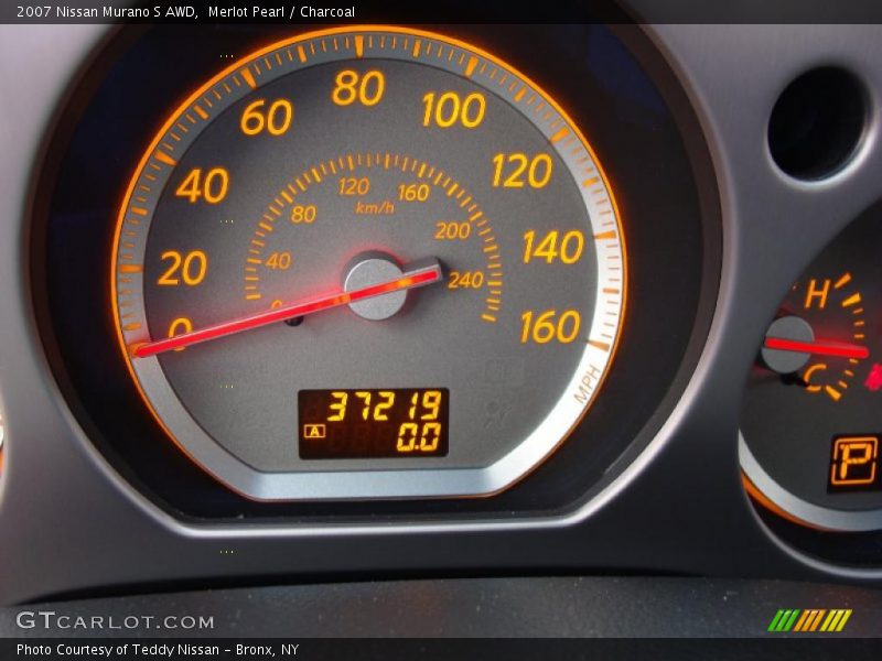 Merlot Pearl / Charcoal 2007 Nissan Murano S AWD