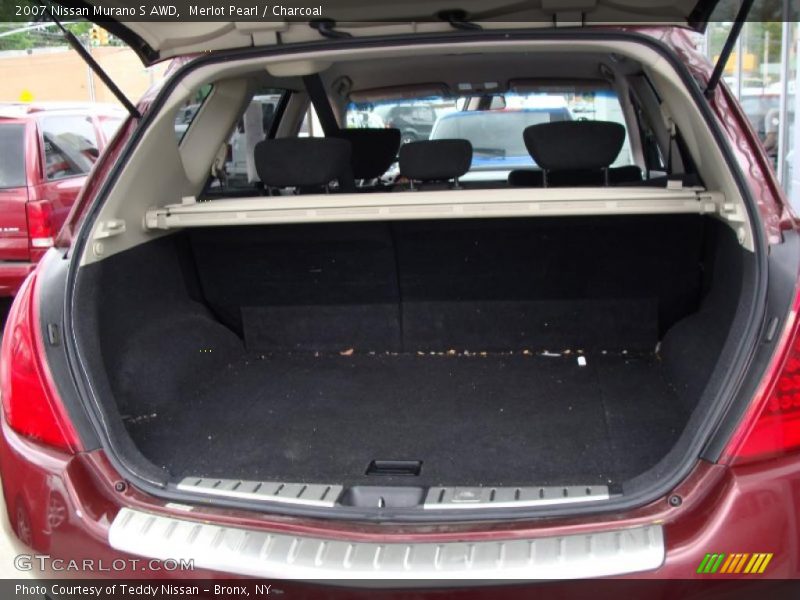 Merlot Pearl / Charcoal 2007 Nissan Murano S AWD