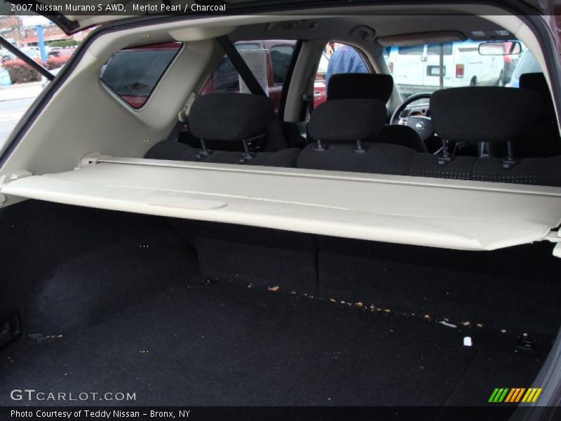 Merlot Pearl / Charcoal 2007 Nissan Murano S AWD