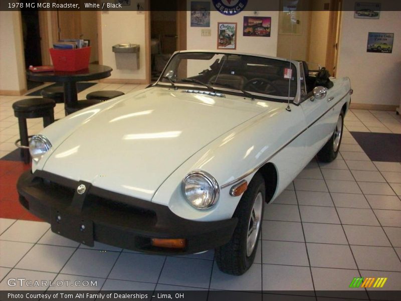 Front 3/4 View of 1978 MGB Roadster 