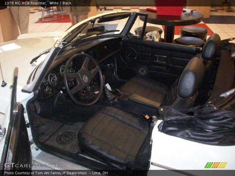  1978 MGB Roadster  Black Interior