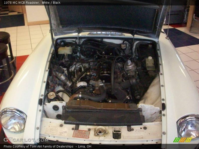  1978 MGB Roadster  Engine - 1.8 Liter OHV 8-Valve 4 Cylinder