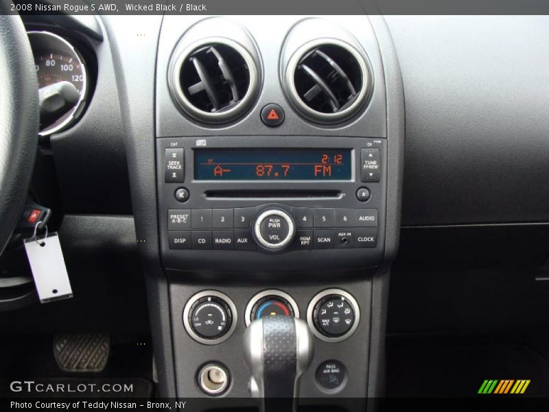 Wicked Black / Black 2008 Nissan Rogue S AWD