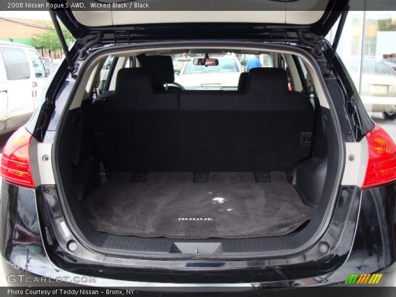 Wicked Black / Black 2008 Nissan Rogue S AWD