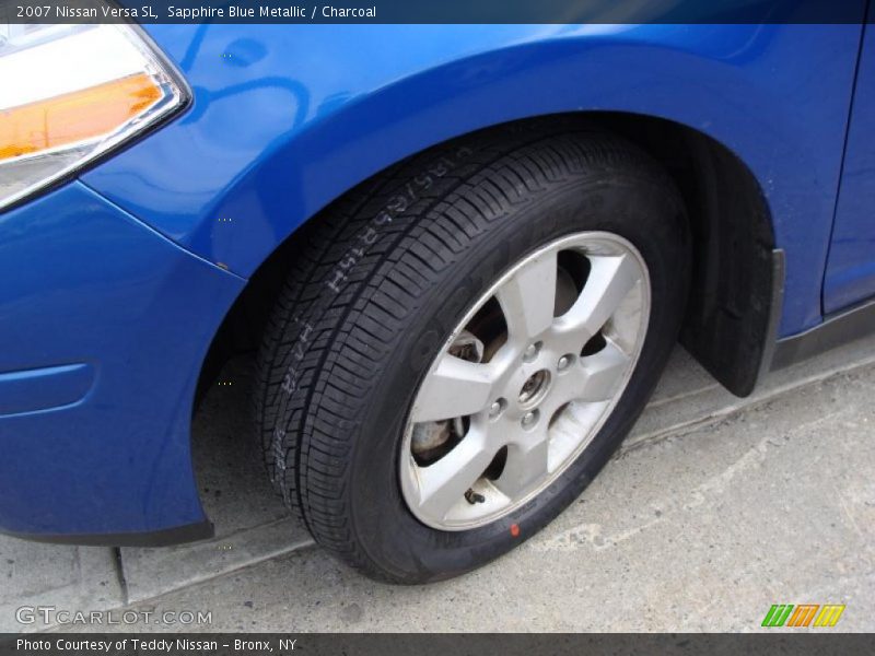 Sapphire Blue Metallic / Charcoal 2007 Nissan Versa SL