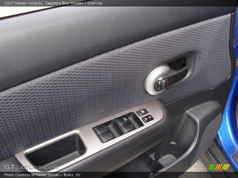 Sapphire Blue Metallic / Charcoal 2007 Nissan Versa SL