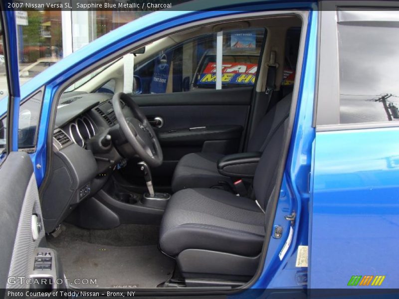 Sapphire Blue Metallic / Charcoal 2007 Nissan Versa SL