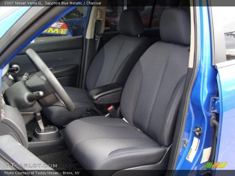 Sapphire Blue Metallic / Charcoal 2007 Nissan Versa SL