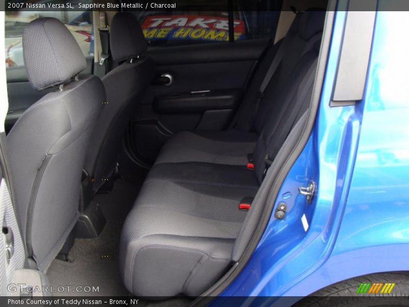Sapphire Blue Metallic / Charcoal 2007 Nissan Versa SL
