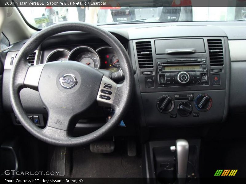 Sapphire Blue Metallic / Charcoal 2007 Nissan Versa SL