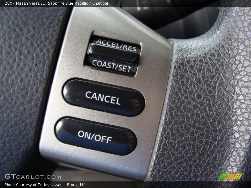 Sapphire Blue Metallic / Charcoal 2007 Nissan Versa SL