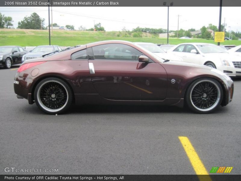 Interlagos Fire Metallic / Carbon Black 2006 Nissan 350Z Coupe