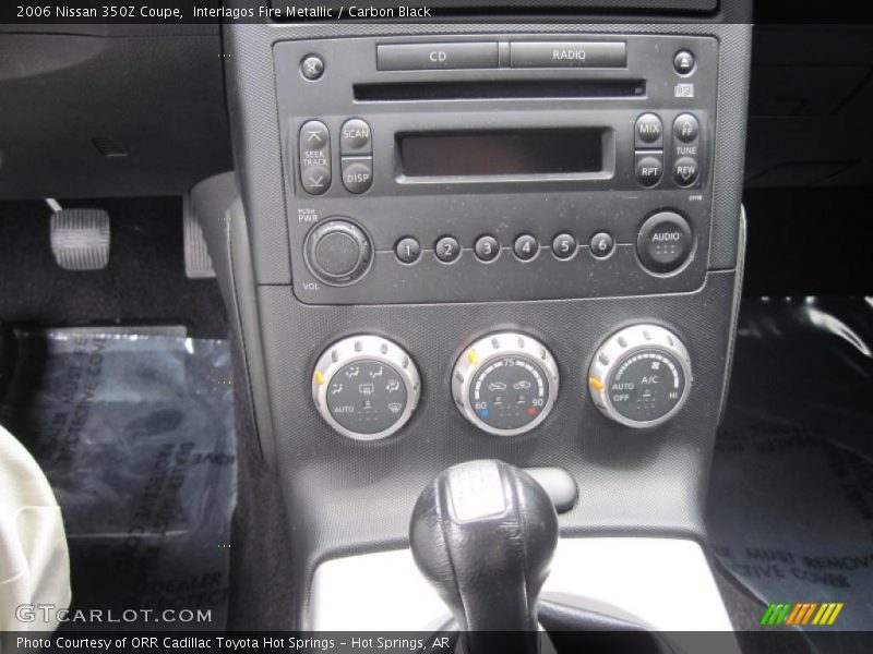 Interlagos Fire Metallic / Carbon Black 2006 Nissan 350Z Coupe