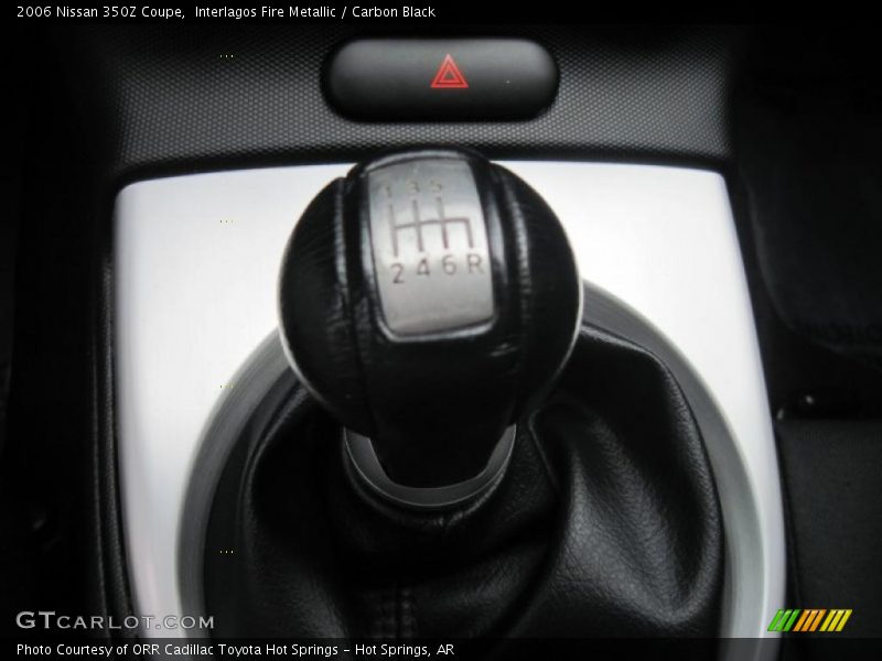 Interlagos Fire Metallic / Carbon Black 2006 Nissan 350Z Coupe