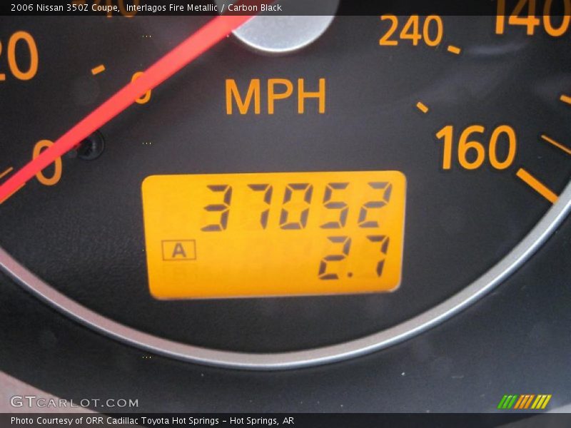 Interlagos Fire Metallic / Carbon Black 2006 Nissan 350Z Coupe