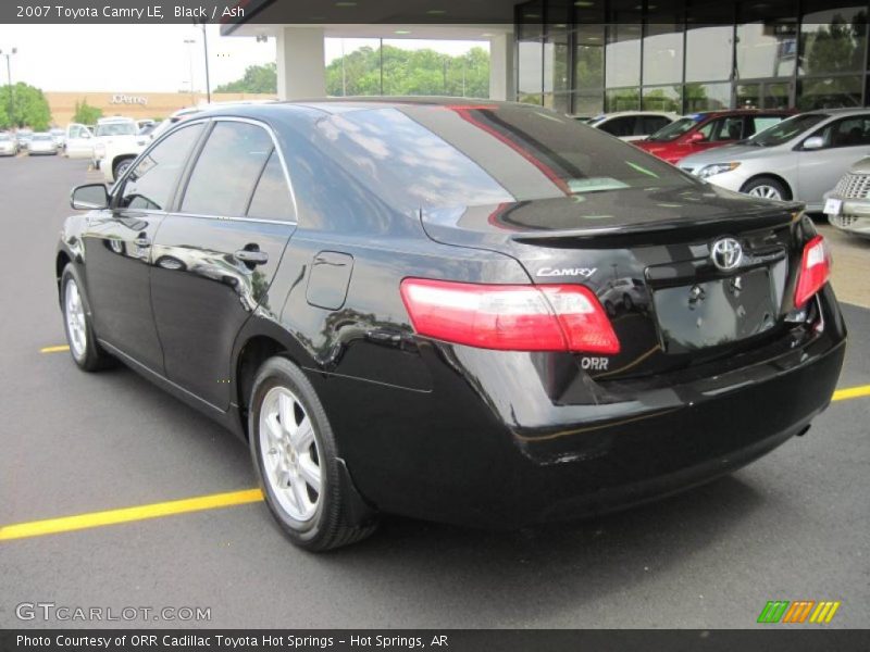 Black / Ash 2007 Toyota Camry LE