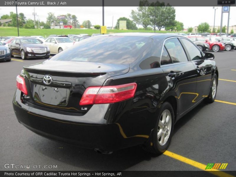 Black / Ash 2007 Toyota Camry LE
