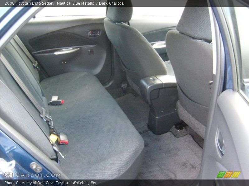 Nautical Blue Metallic / Dark Charcoal 2008 Toyota Yaris S Sedan