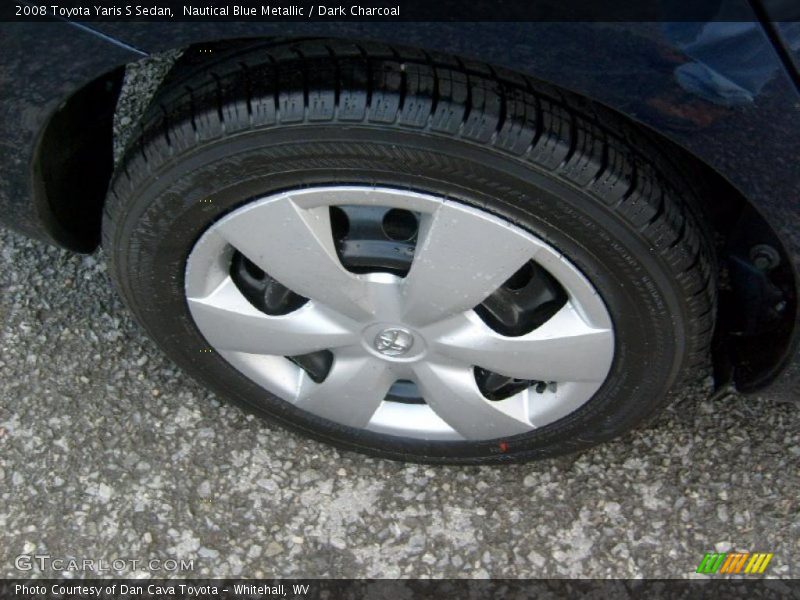 Nautical Blue Metallic / Dark Charcoal 2008 Toyota Yaris S Sedan
