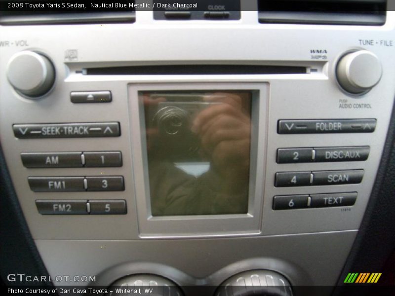 Nautical Blue Metallic / Dark Charcoal 2008 Toyota Yaris S Sedan
