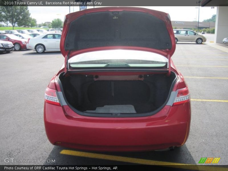 Barcelona Red Metallic / Ash Gray 2010 Toyota Camry LE