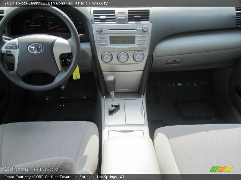 Barcelona Red Metallic / Ash Gray 2010 Toyota Camry LE