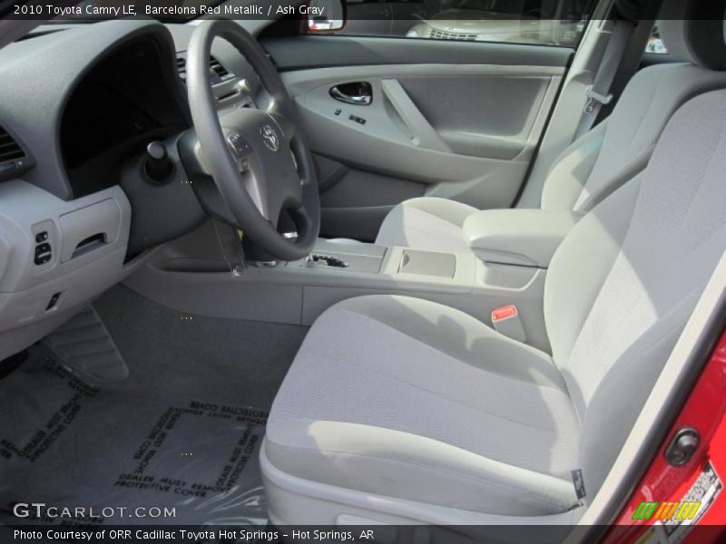 Barcelona Red Metallic / Ash Gray 2010 Toyota Camry LE