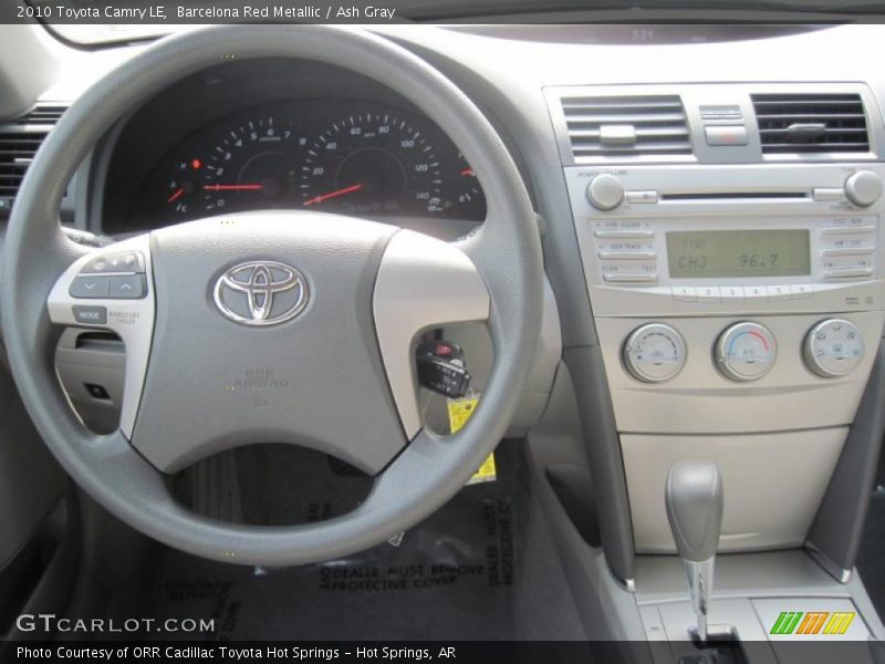 Barcelona Red Metallic / Ash Gray 2010 Toyota Camry LE