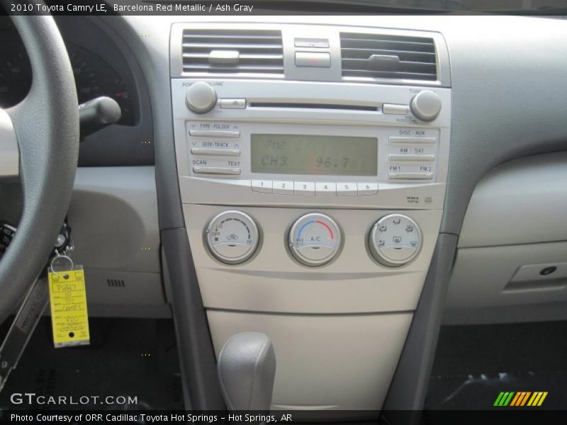 Barcelona Red Metallic / Ash Gray 2010 Toyota Camry LE