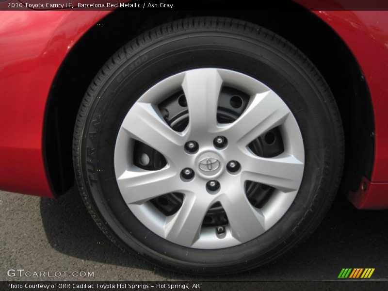 Barcelona Red Metallic / Ash Gray 2010 Toyota Camry LE