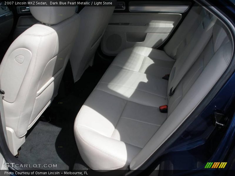 Dark Blue Pearl Metallic / Light Stone 2007 Lincoln MKZ Sedan