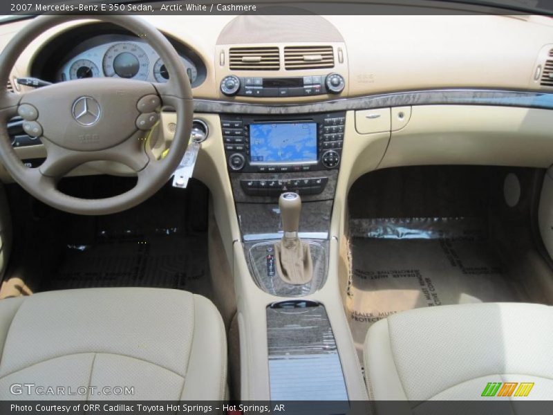 Arctic White / Cashmere 2007 Mercedes-Benz E 350 Sedan