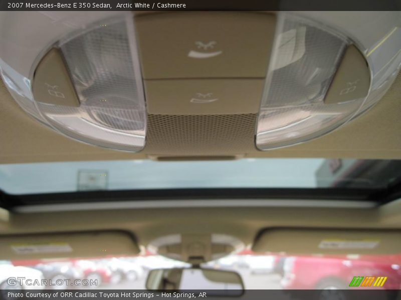 Arctic White / Cashmere 2007 Mercedes-Benz E 350 Sedan