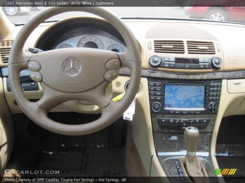 Arctic White / Cashmere 2007 Mercedes-Benz E 350 Sedan