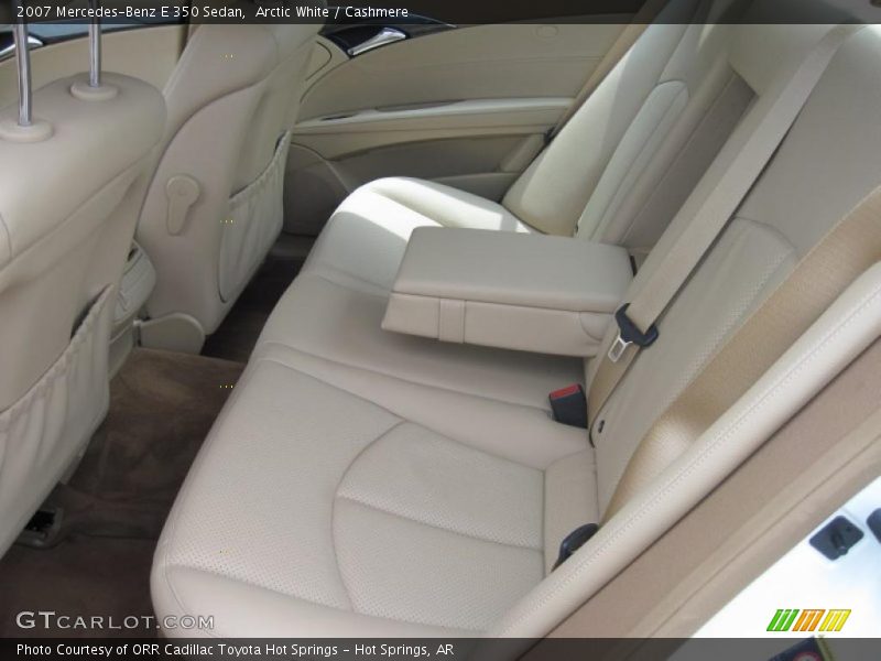 Arctic White / Cashmere 2007 Mercedes-Benz E 350 Sedan
