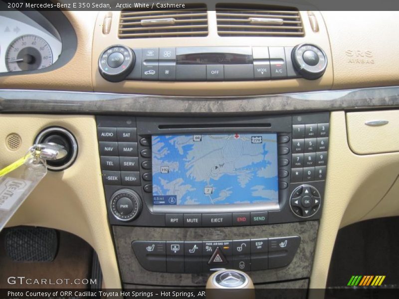 Arctic White / Cashmere 2007 Mercedes-Benz E 350 Sedan