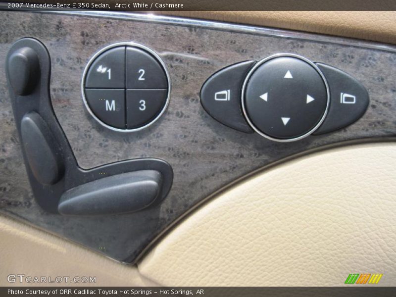 Arctic White / Cashmere 2007 Mercedes-Benz E 350 Sedan