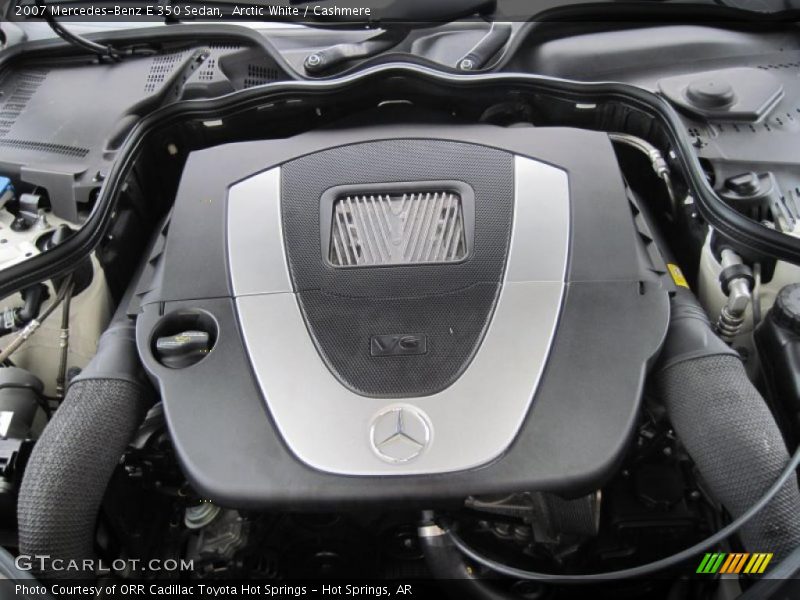 Arctic White / Cashmere 2007 Mercedes-Benz E 350 Sedan