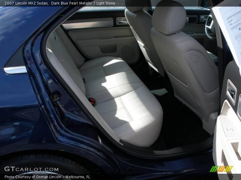 Dark Blue Pearl Metallic / Light Stone 2007 Lincoln MKZ Sedan