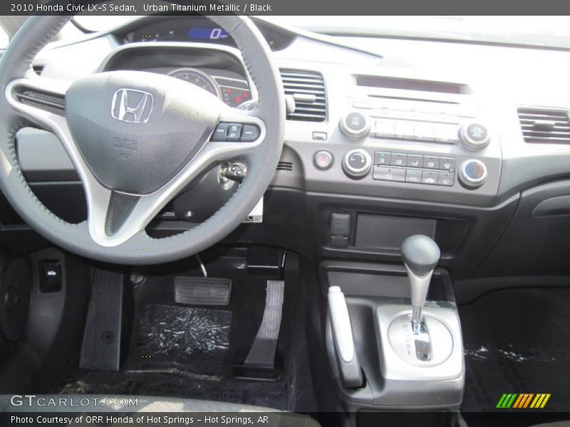 Urban Titanium Metallic / Black 2010 Honda Civic LX-S Sedan