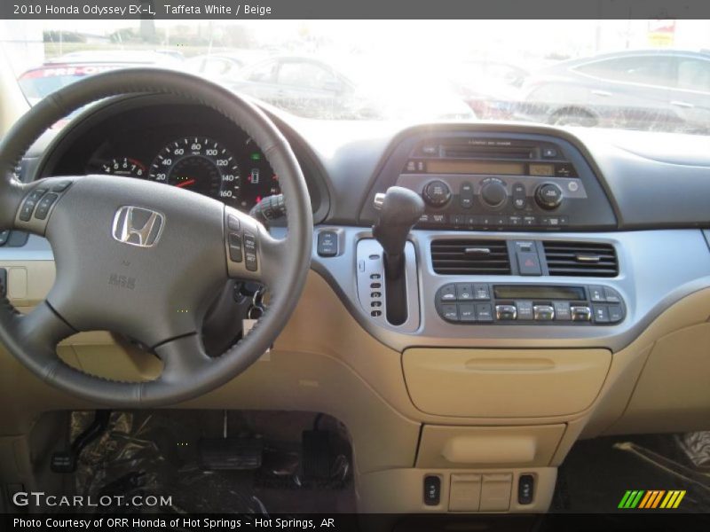 Taffeta White / Beige 2010 Honda Odyssey EX-L