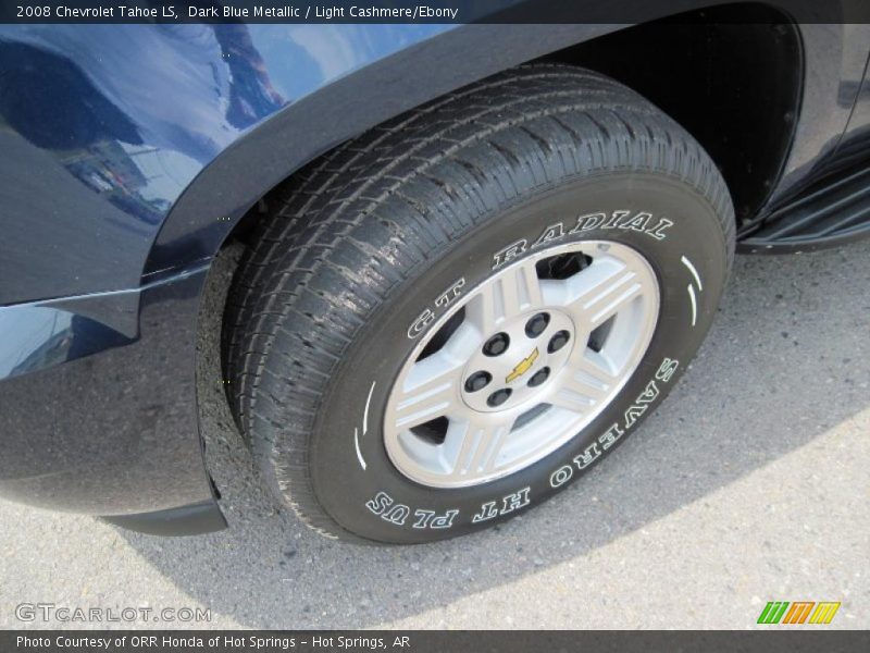 Dark Blue Metallic / Light Cashmere/Ebony 2008 Chevrolet Tahoe LS